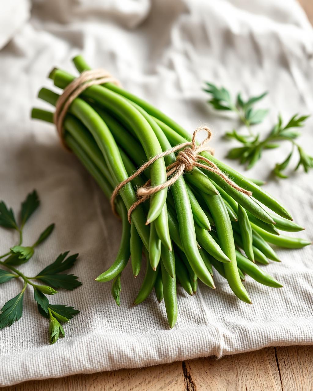 Fine green beans